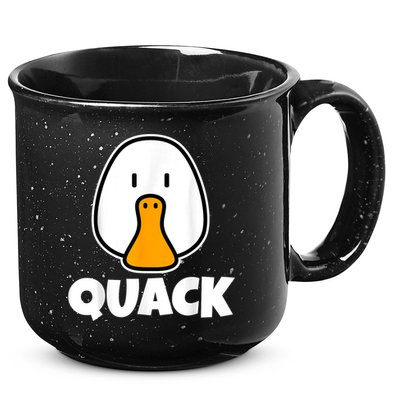 Quack Ducks Duck Lover 15oz Campfire Ceramic Mug