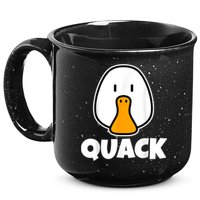 Quack Ducks Duck Lover 15oz Campfire Ceramic Mug
