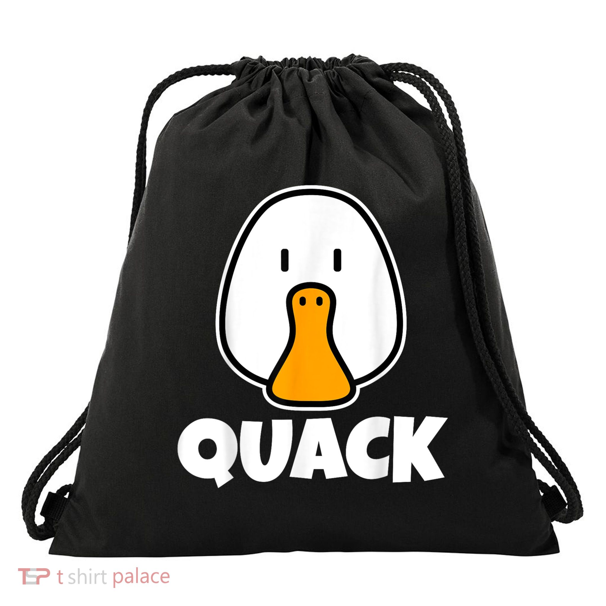 Quack Ducks Duck Lover Drawstring Bag