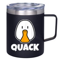 Quack Ducks Duck Lover 12oz Stainless Steel Coffee Mug