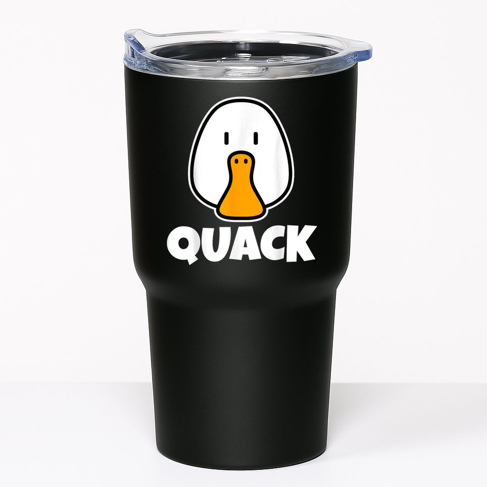 Quack Ducks Duck Lover Tumbler