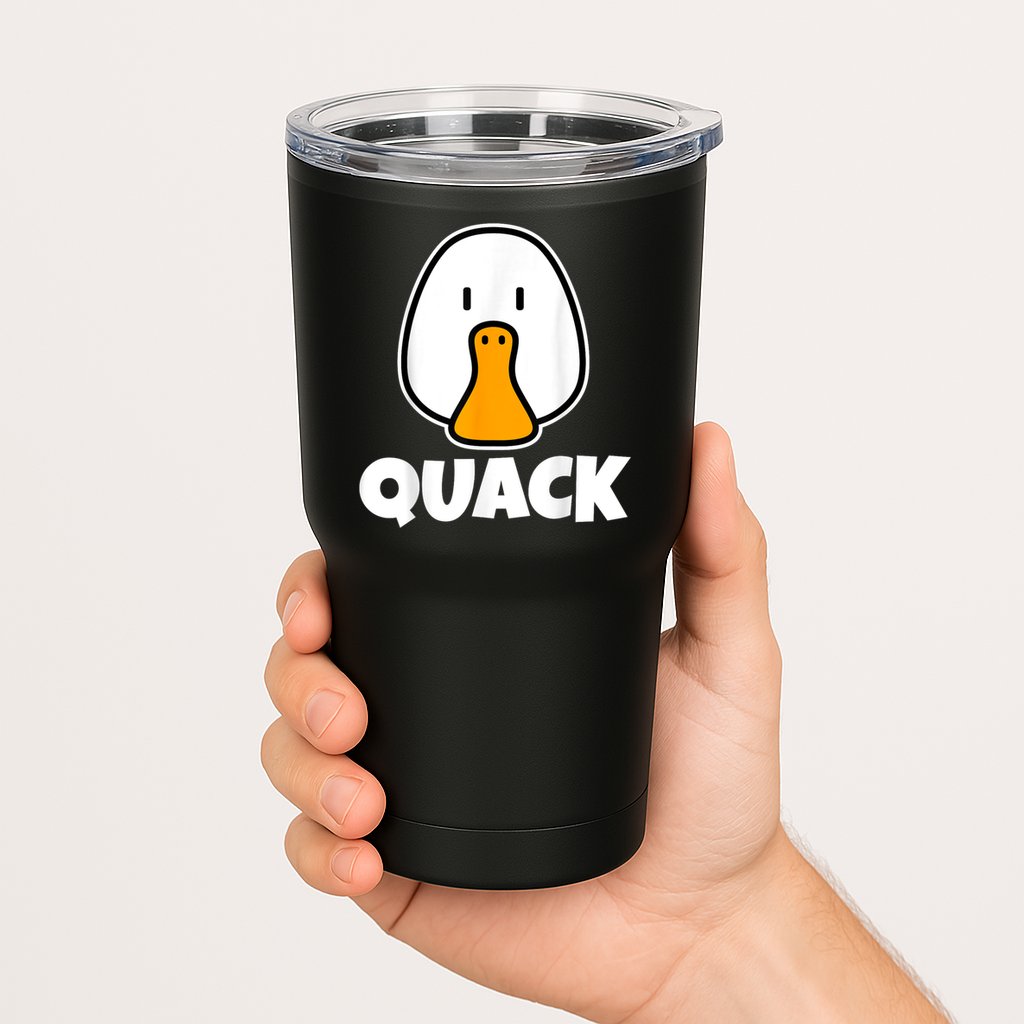 Quack Ducks Duck Lover Tumbler
