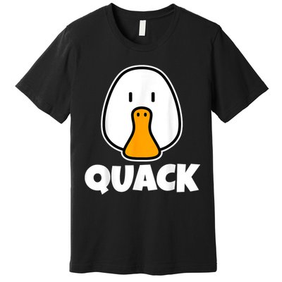 Quack Ducks Duck Lover Premium T-Shirt
