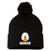 Quack Ducks Duck Lover Pom Pom 12in Knit Beanie