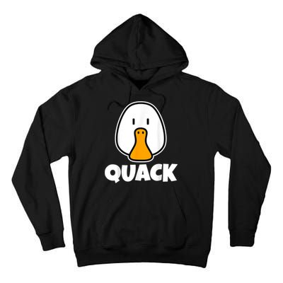 Quack Ducks Duck Lover Tall Hoodie