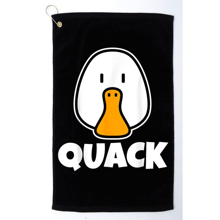 Quack Ducks Duck Lover Golf Towel