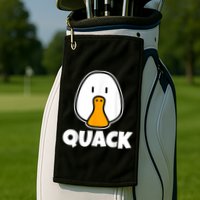 Quack Ducks Duck Lover Golf Towel