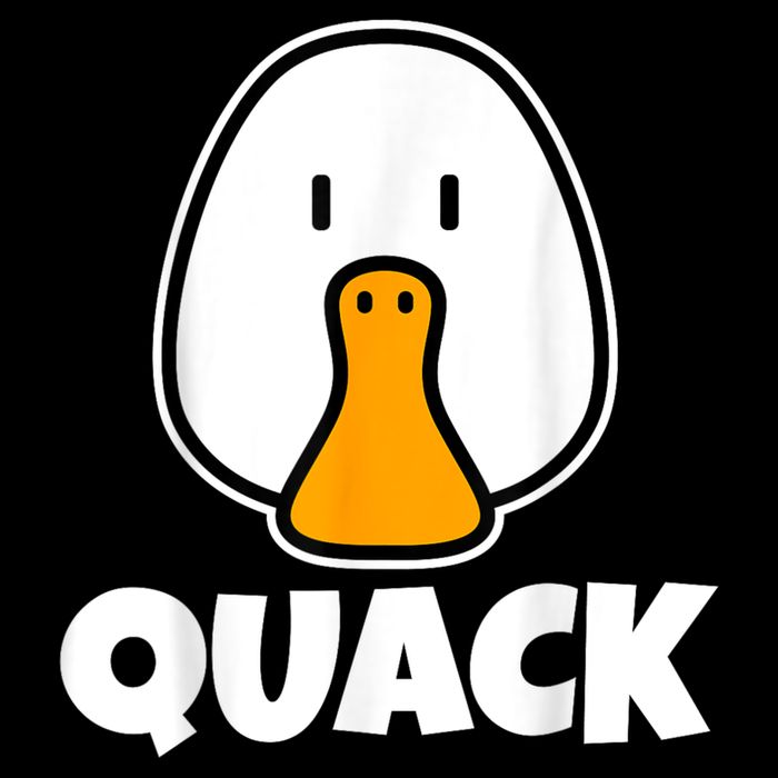 Quack Ducks Duck Lover Cropped Pullover Crew