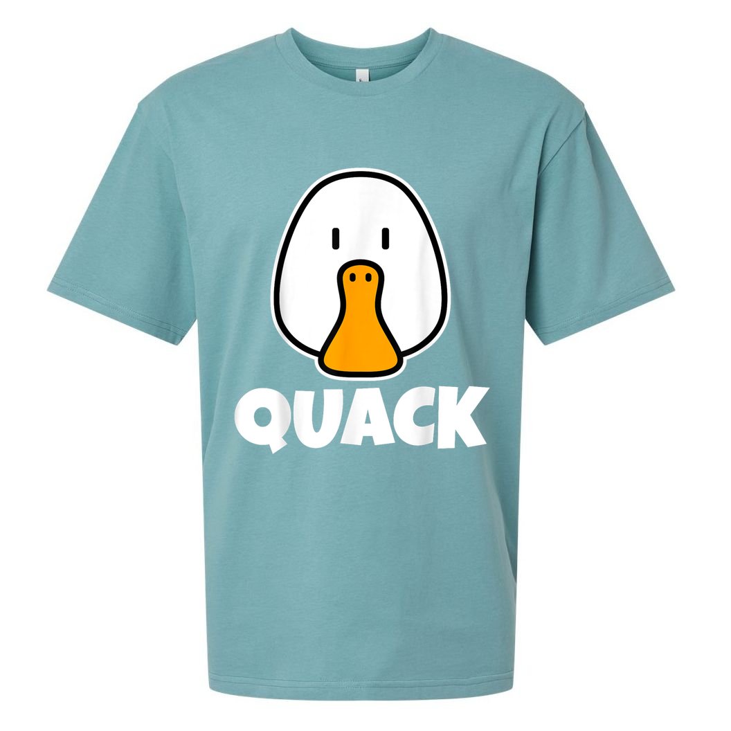 Quack Ducks Duck Lover Sueded Cloud Jersey T-Shirt