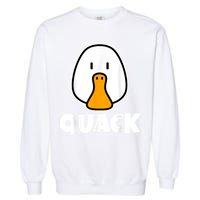 Quack Ducks Duck Lover Garment-Dyed Sweatshirt