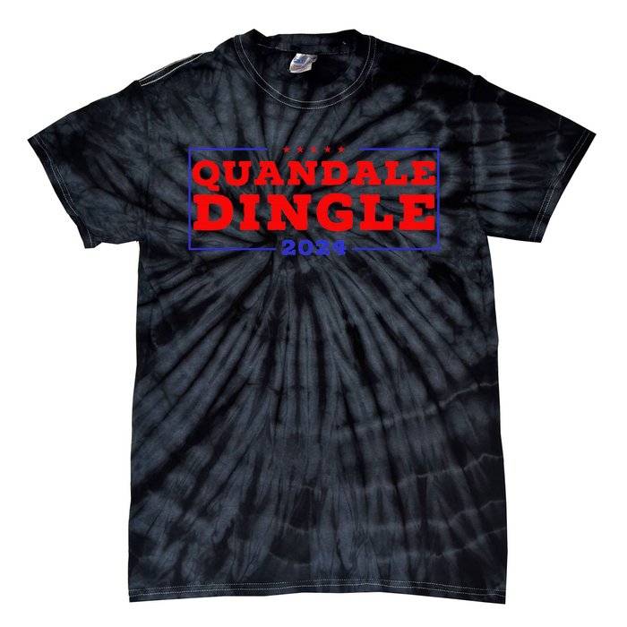 Quandale Dingle For President USA Patriotic Funny Meme Tie-Dye T-Shirt