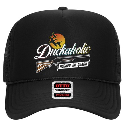Quack Duck Hunter Duckaholic Gift Idea Design Gift Trucker Hat