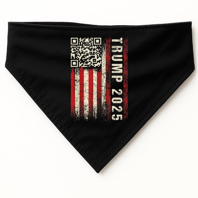 Qr Donald Trump Dancing 4745 Code Video USA-Made Doggie Bandana