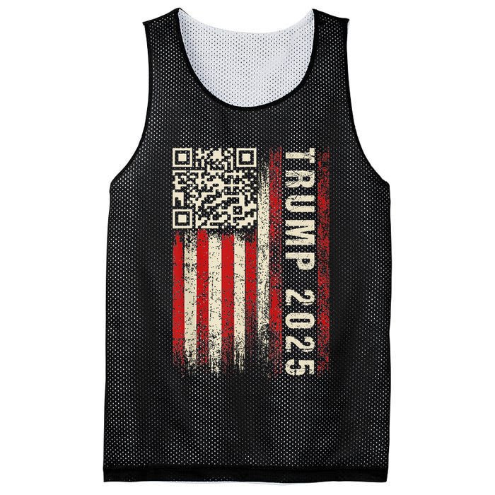 Qr Donald Trump Dancing 4745 Code Video Mesh Reversible Basketball Jersey Tank