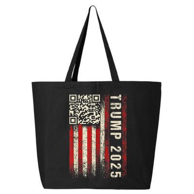 Qr Donald Trump Dancing 4745 Code Video 25L Jumbo Tote