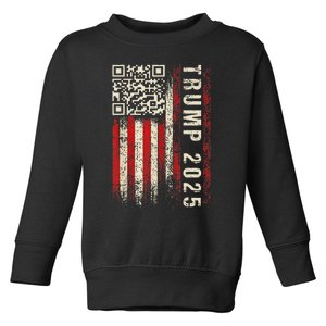 Qr Donald Trump Dancing 4745 Code Video Toddler Sweatshirt