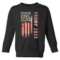 Qr Donald Trump Dancing 4745 Code Video Toddler Sweatshirt