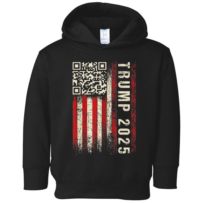 Qr Donald Trump Dancing 4745 Code Video Toddler Hoodie