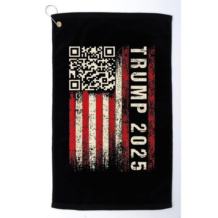 Qr Donald Trump Dancing 4745 Code Video Golf Towel