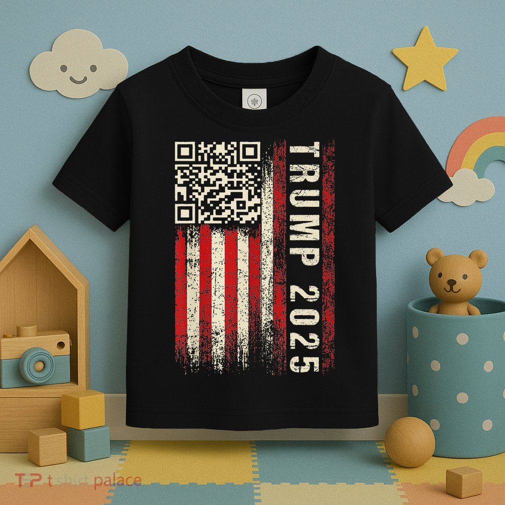 Qr Donald Trump Dancing 4745 Code Video Toddler T-Shirt