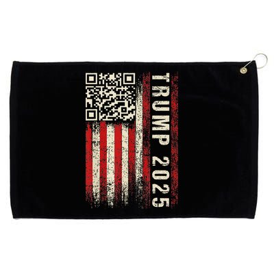 Qr Donald Trump Dancing 4745 Code Video Grommeted Golf Towel