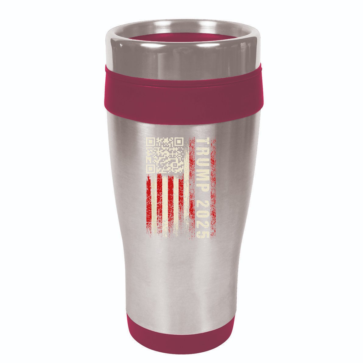 Qr Donald Trump Dancing 4745 Code Video 16oz Travel Tumbler