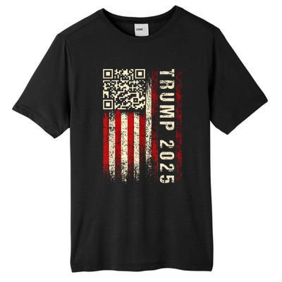 Qr Donald Trump Dancing 4745 Code Video Tall Fusion ChromaSoft Performance T-Shirt