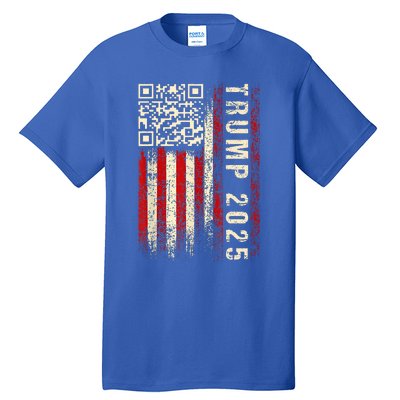 Qr Donald Trump Dancing 4745 Code Video Tall T-Shirt