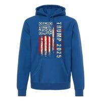 Qr Donald Trump Dancing 4745 Code Video Premium Hoodie