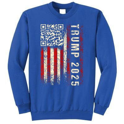 Qr Donald Trump Dancing 4745 Code Video Tall Sweatshirt