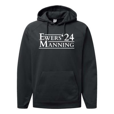 Quinn Ewers Arch Manning 2024 Funny Performance Fleece Hoodie