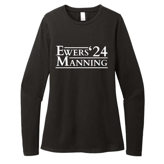 Quinn Ewers Arch Manning 2024 Funny Womens CVC Long Sleeve Shirt