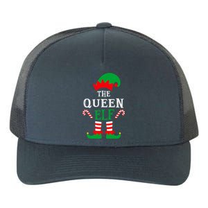 Queen Elf Family Matching Group Elf Xmas Pajamas Christmas Gift Yupoong Adult 5-Panel Trucker Hat