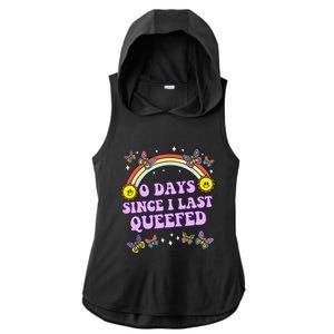 Queef Embarrassing  Funny Raunchy Ladies PosiCharge Tri-Blend Wicking Draft Hoodie Tank