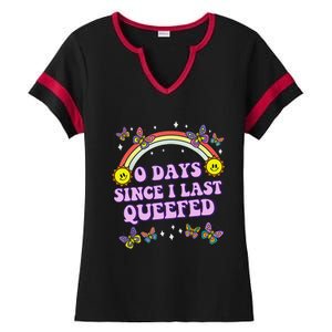 Queef Embarrassing  Funny Raunchy Ladies Halftime Notch Neck Tee