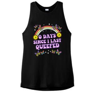 Queef Embarrassing  Funny Raunchy Ladies PosiCharge Tri-Blend Wicking Tank