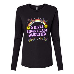 Queef Embarrassing  Funny Raunchy Womens Cotton Relaxed Long Sleeve T-Shirt