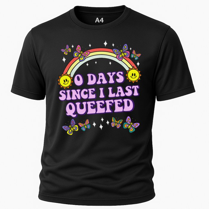 Queef Embarrassing  Funny Raunchy Cooling Performance Crew T-Shirt