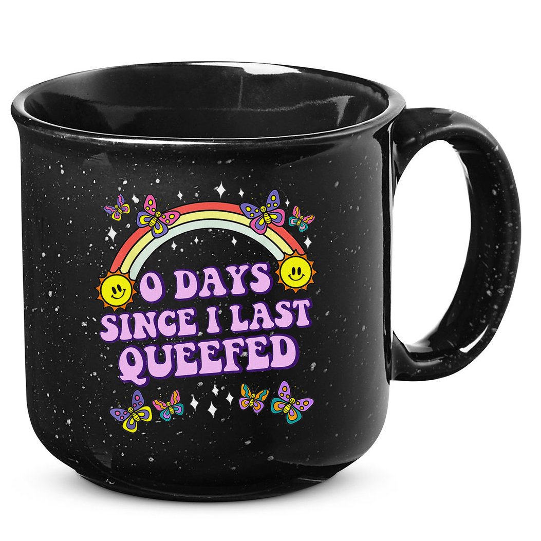 Queef Embarrassing  Funny Raunchy 15oz Campfire Ceramic Mug