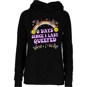 Queef Embarrassing  Funny Raunchy Womens Funnel Neck Pullover Hood