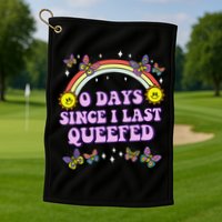 Queef Embarrassing  Funny Raunchy Golf Towel