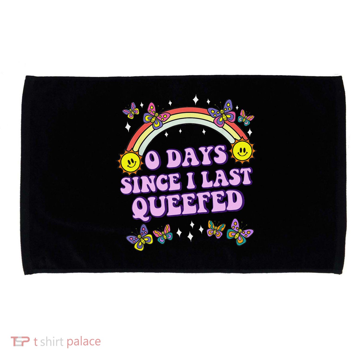Queef Embarrassing  Funny Raunchy Microfiber Hand Towel
