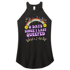 Queef Embarrassing  Funny Raunchy Women's Perfect Tri Rocker Tank