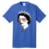 Queen Elizabeth Ii Sunglasses British Crown Union Jack Meme Gift Tall T-Shirt