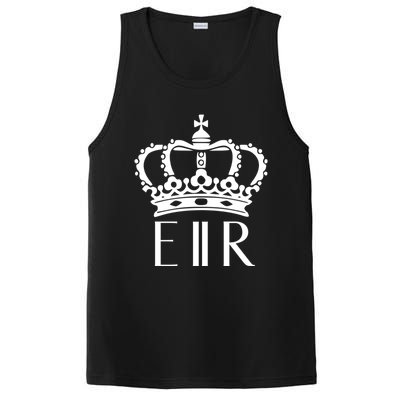 Queen Elizabeth Ii Shirt Queen Elizabeth Ii Crown Emblem Shirt PosiCharge Competitor Tank