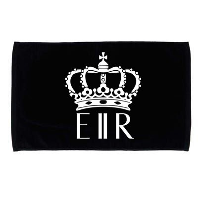 Queen Elizabeth Ii Shirt Queen Elizabeth Ii Crown Emblem Shirt Microfiber Hand Towel