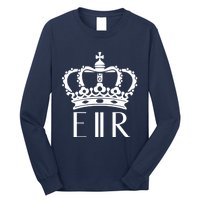 Queen Elizabeth Ii Shirt Queen Elizabeth Ii Crown Emblem Shirt Long Sleeve Shirt