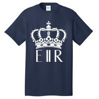 Queen Elizabeth Ii Shirt Queen Elizabeth Ii Crown Emblem Shirt Tall T-Shirt