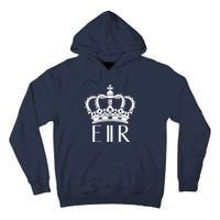 Queen Elizabeth Ii Shirt Queen Elizabeth Ii Crown Emblem Shirt Tall Hoodie