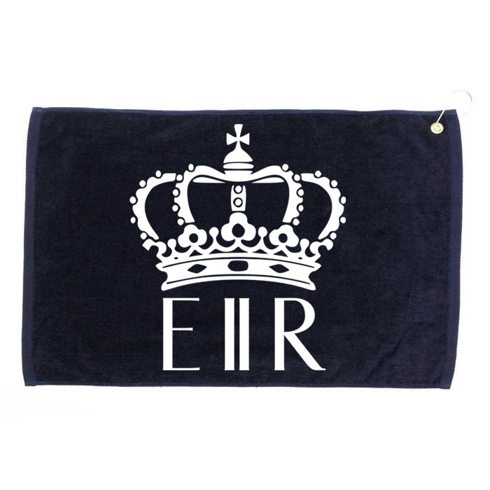 Queen Elizabeth Ii Shirt Queen Elizabeth Ii Crown Emblem Shirt Grommeted Golf Towel